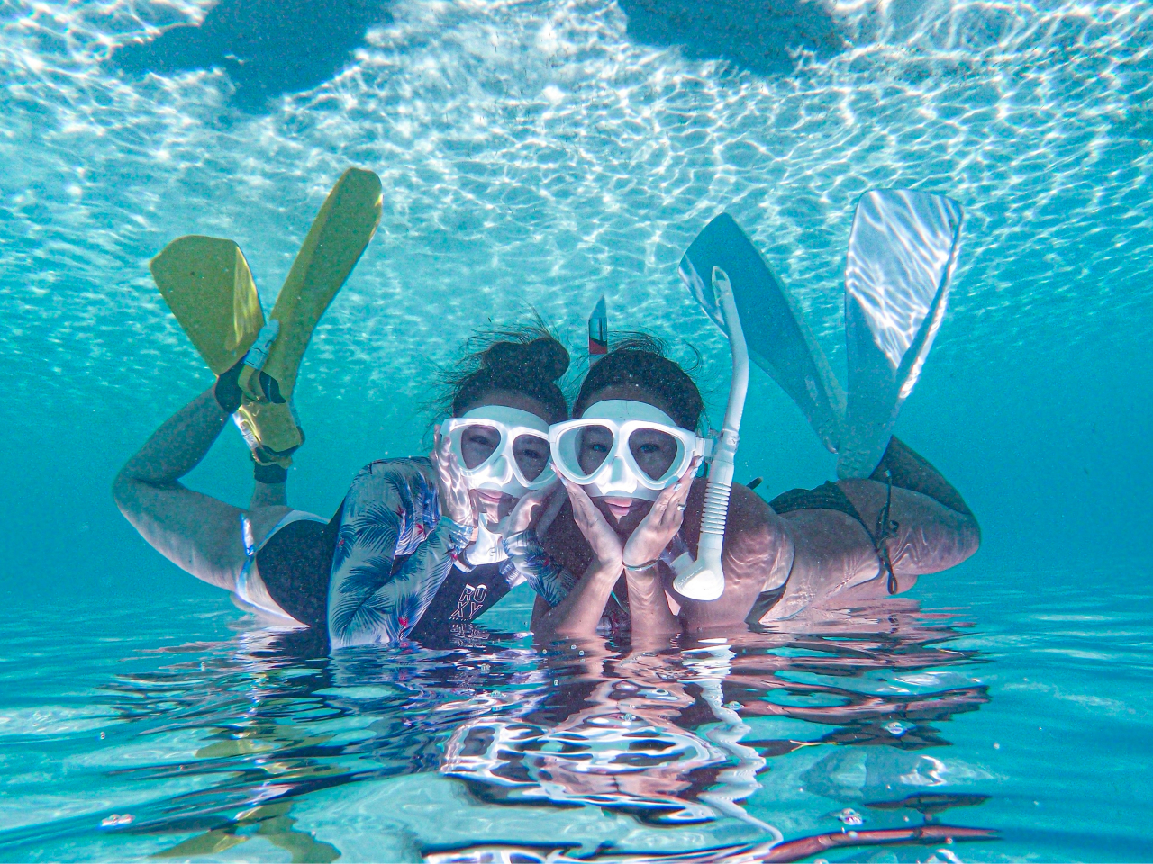【宮古島】シュノーケルツアー!初心者でも安心少人数制ツアー♪高確率で海亀に遭遇!女子旅にも大人気!
