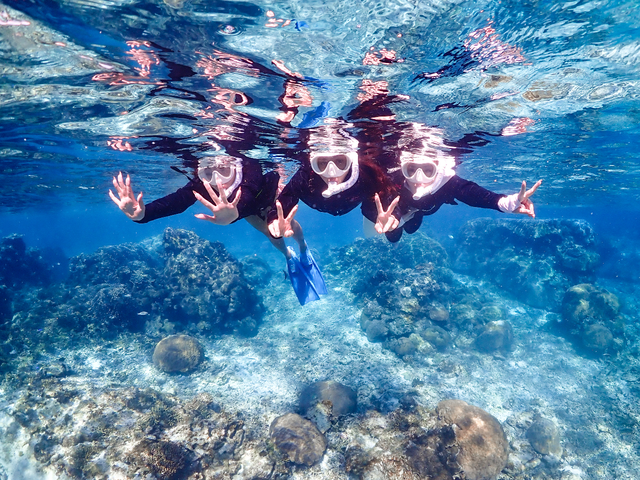 【宮古島】シュノーケルツアー!初心者でも安心少人数制ツアー♪高確率で海亀に遭遇!女子旅大歓迎!大切な人と思い出を!