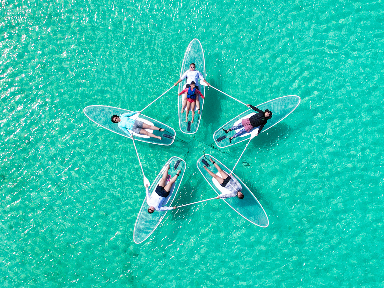 【宮古島】クリアサップ「1組限定貸切プライベートツアー」クリアSUP体験&ドローン撮影付!大切な人と思い出を!