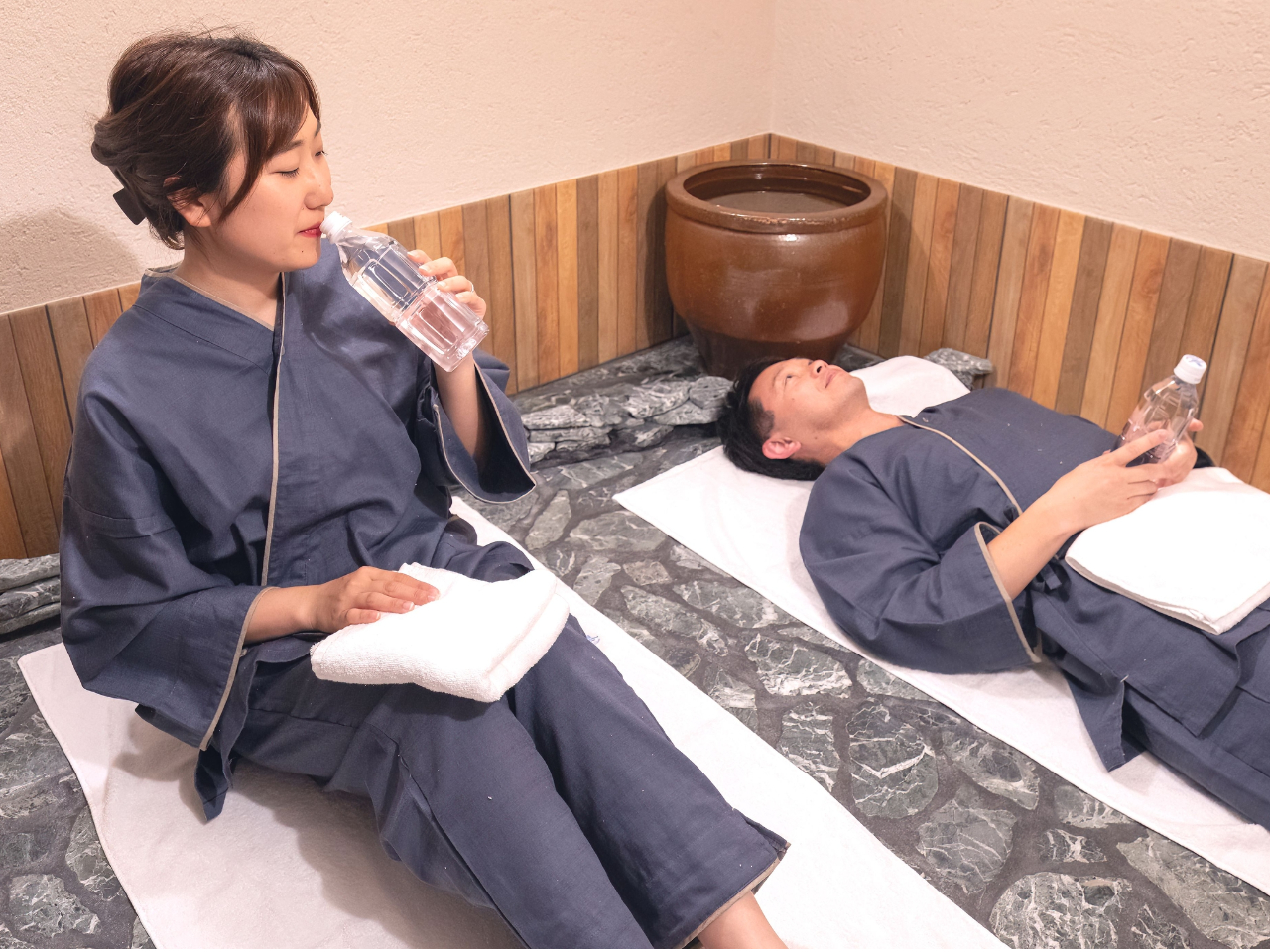 【館内着+タオル完備♪手ぶらOK】うだつの町並みに佇む町家ホテルでプライベート岩...