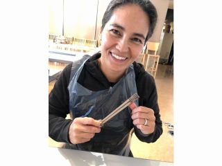 旅の思い出にもぴったり。 箸づくり体験!