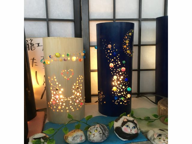 奈良駅前】竹灯籠を灯して、奈良の夜を特別なものに!（カップル・女性