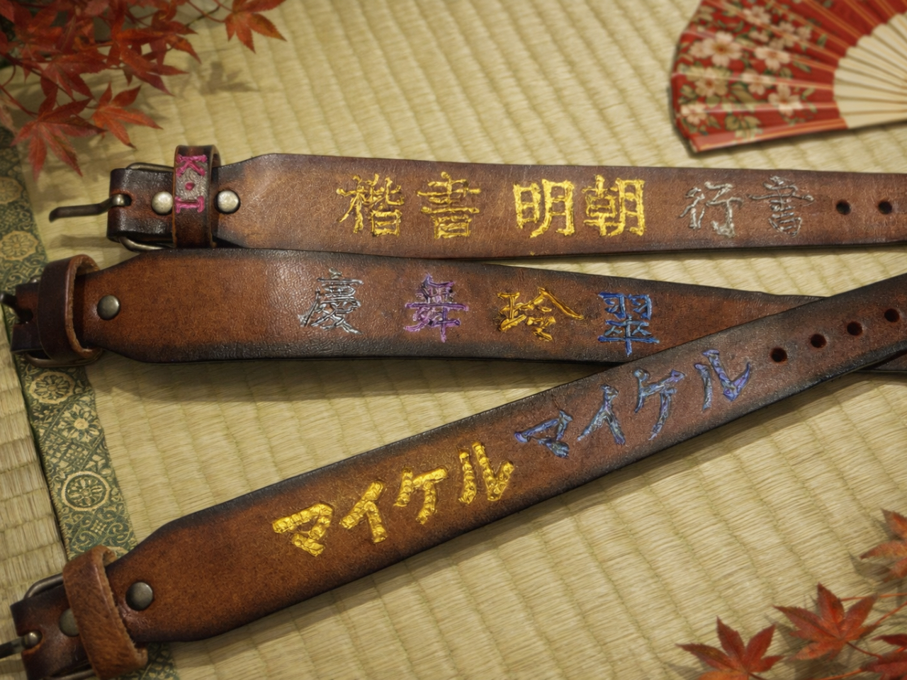 世界にひとつ！オリジナルレザーブレスレット作り体験/Wa-PEN asakusa