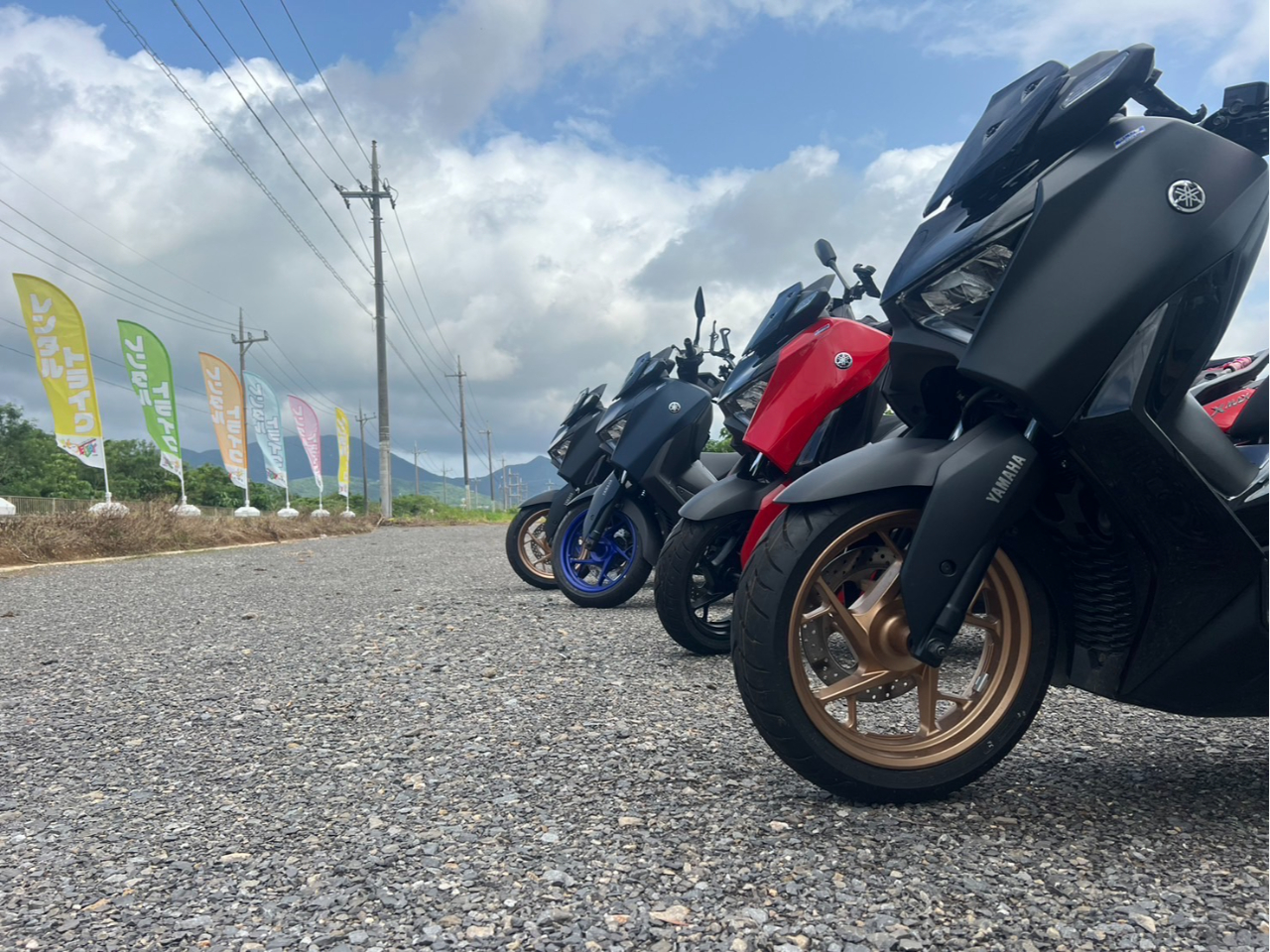 YAMAHA�@X-MAX250��5�䂲�p�ӂ��Ă���܂��I