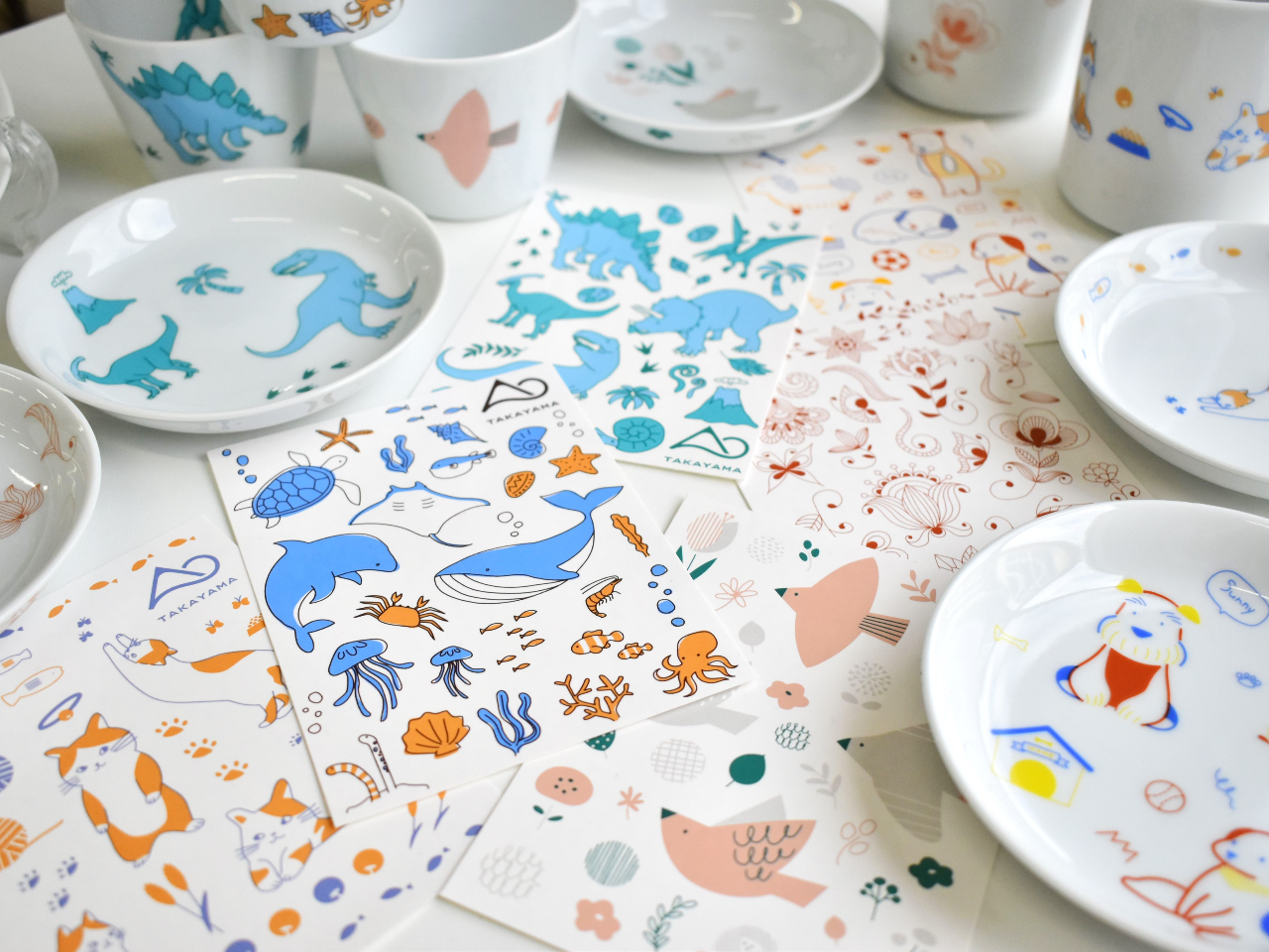 高山オリジナルの転写シート