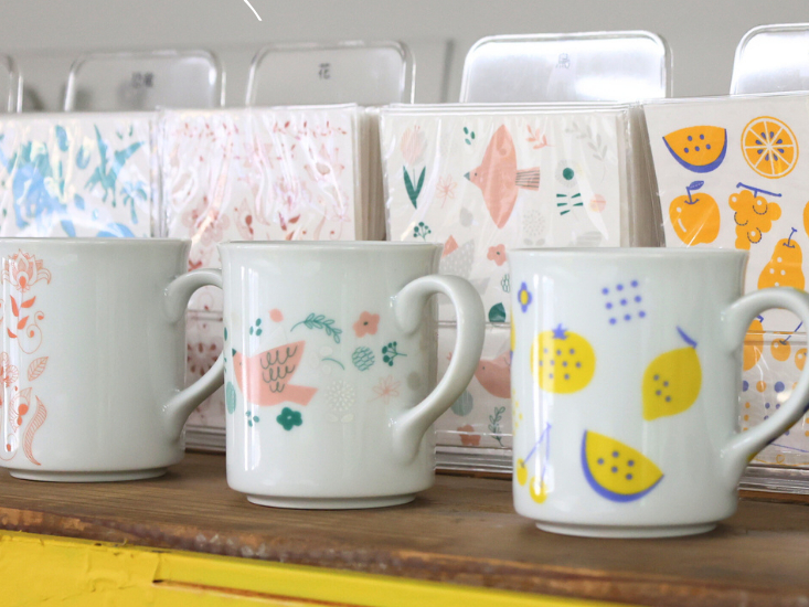 サンプルや転写紙