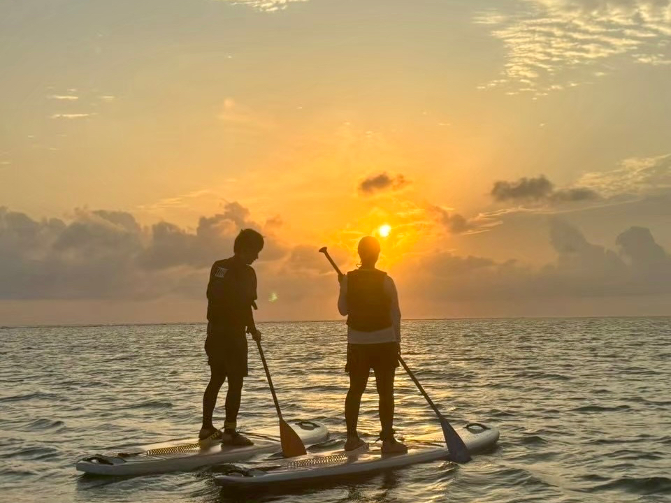 �������ɒ��ޗ[����Â��ɒ��߂��ґ�Ȏ��ԁB�T���Z�b�gSUP�Ȃ�ł͂̐�i�� 