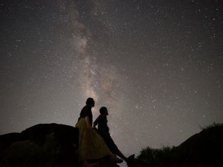 街灯の少ない久米島ならではの星空ナイト♪