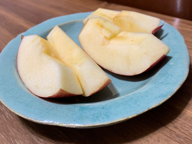 素敵な色味りんごがメルヘンチック