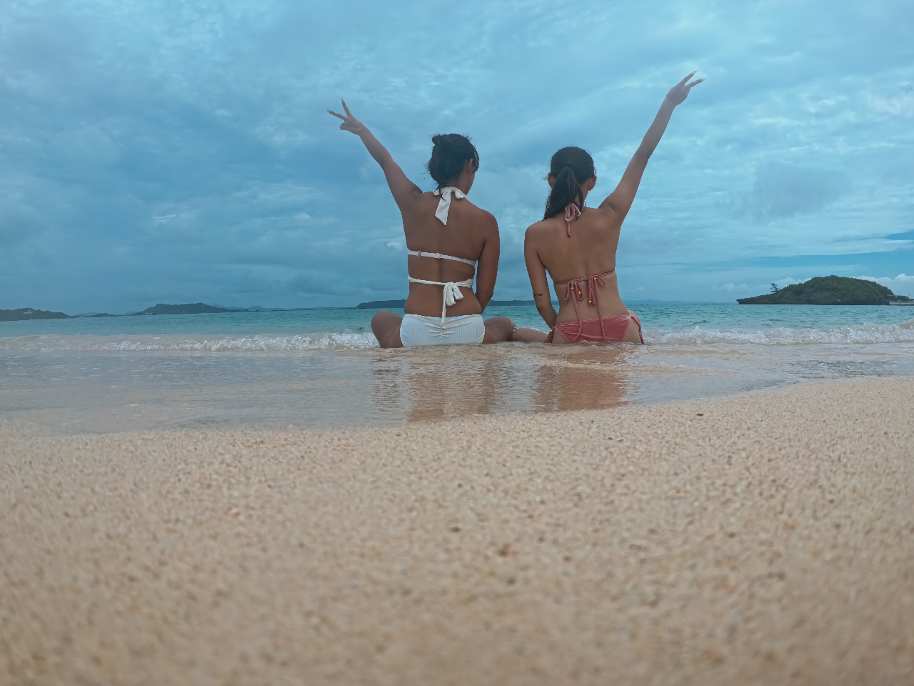 無人島でインスタ映え写真!