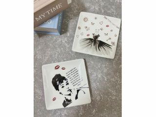 人気No.1!体験レッスンメニュー!13cm×13cm スクエアプレート