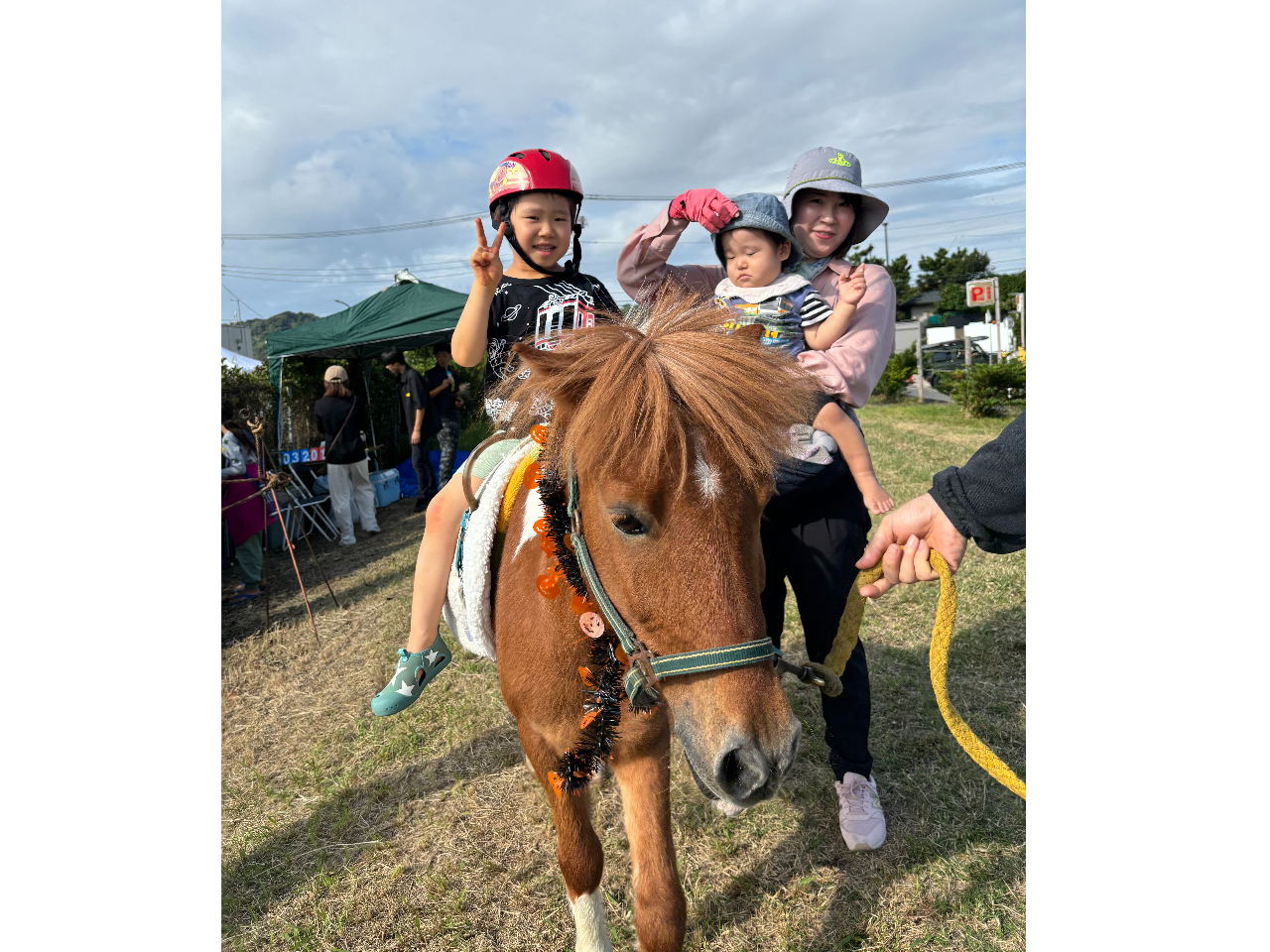 5/18(日)開催！かわさき農業フェスタ】ポニーの乗馬体験♪＠等々力緑地