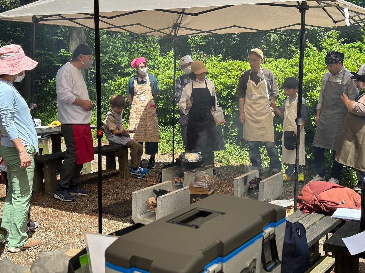 【森のアトリエ】サバイバルキッチン