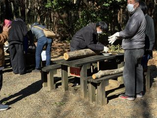 椎茸ホダ木づくり1