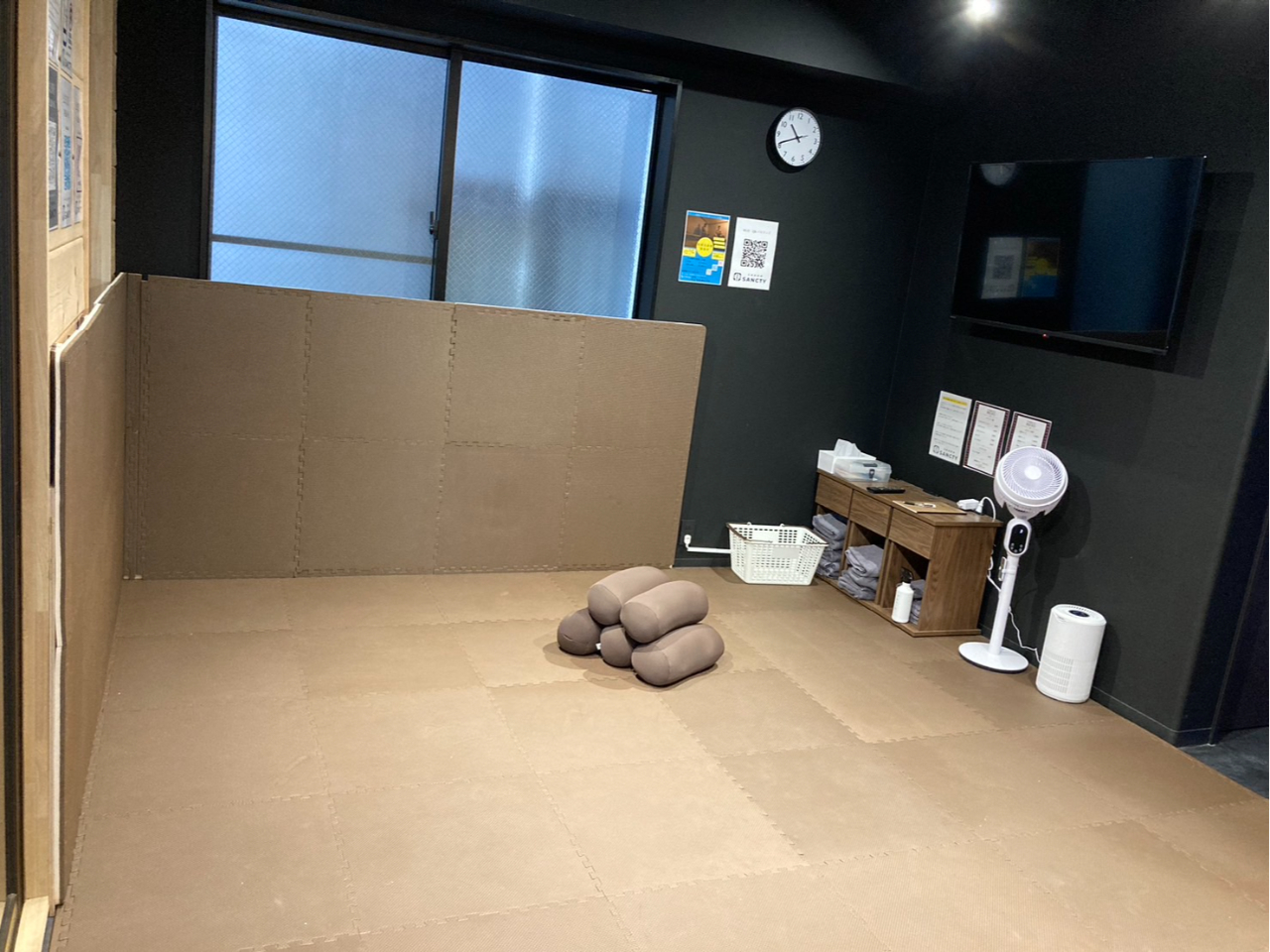 寝ころびスペースは