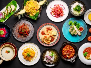 南国フルーツを掛け合わせた料理♪