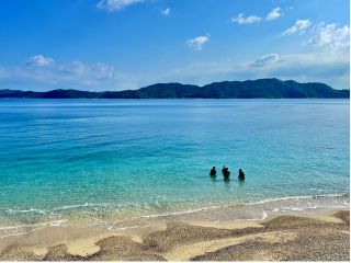 穏やかな海で安心の体験ダイビング