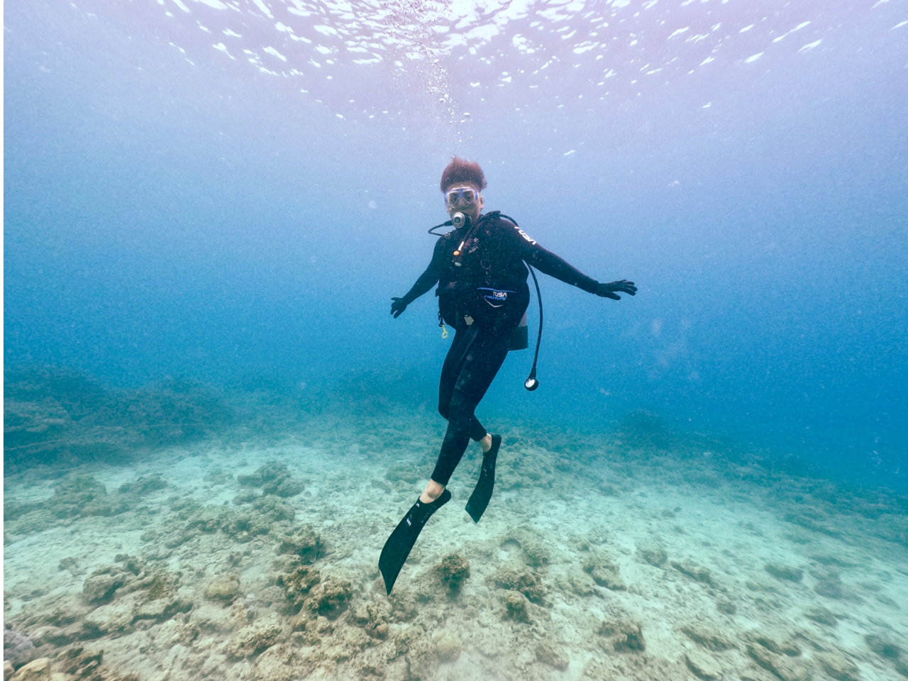慣れれば無重力を堪能できます♪