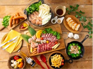 ゴールドスターBBQプランは全9品!