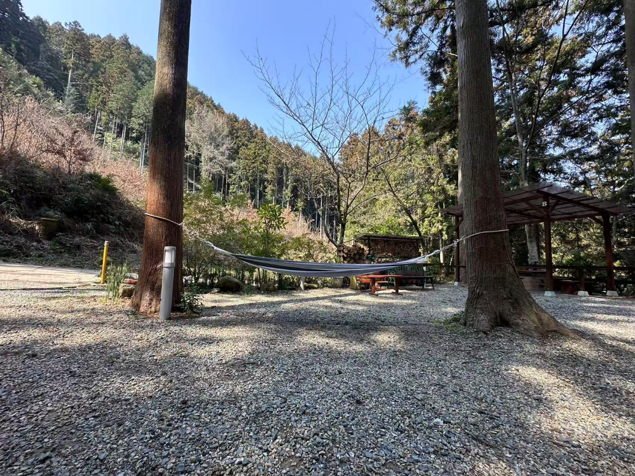 ハンモックでのお昼寝は最高!!