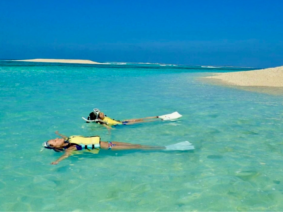 上陸せずにプカプカ浮いてるのも良し!