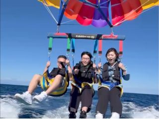 テイクオフの瞬間はドキドキ