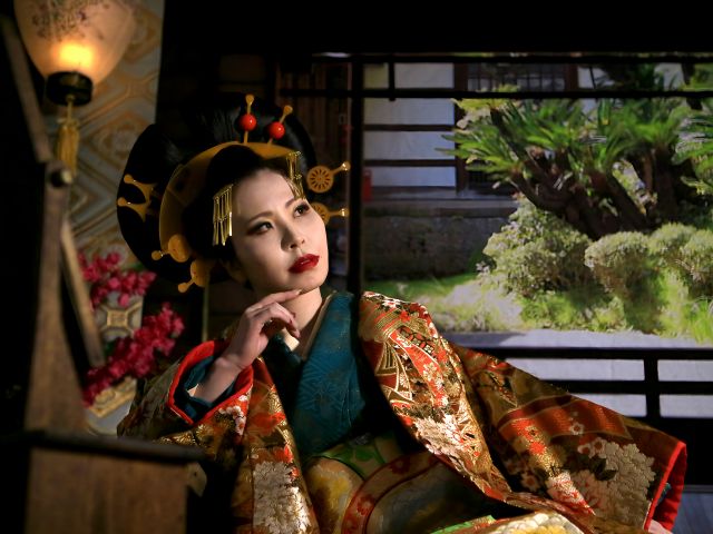 【古典花魁コース3時間】古典花魁を体験できます♪