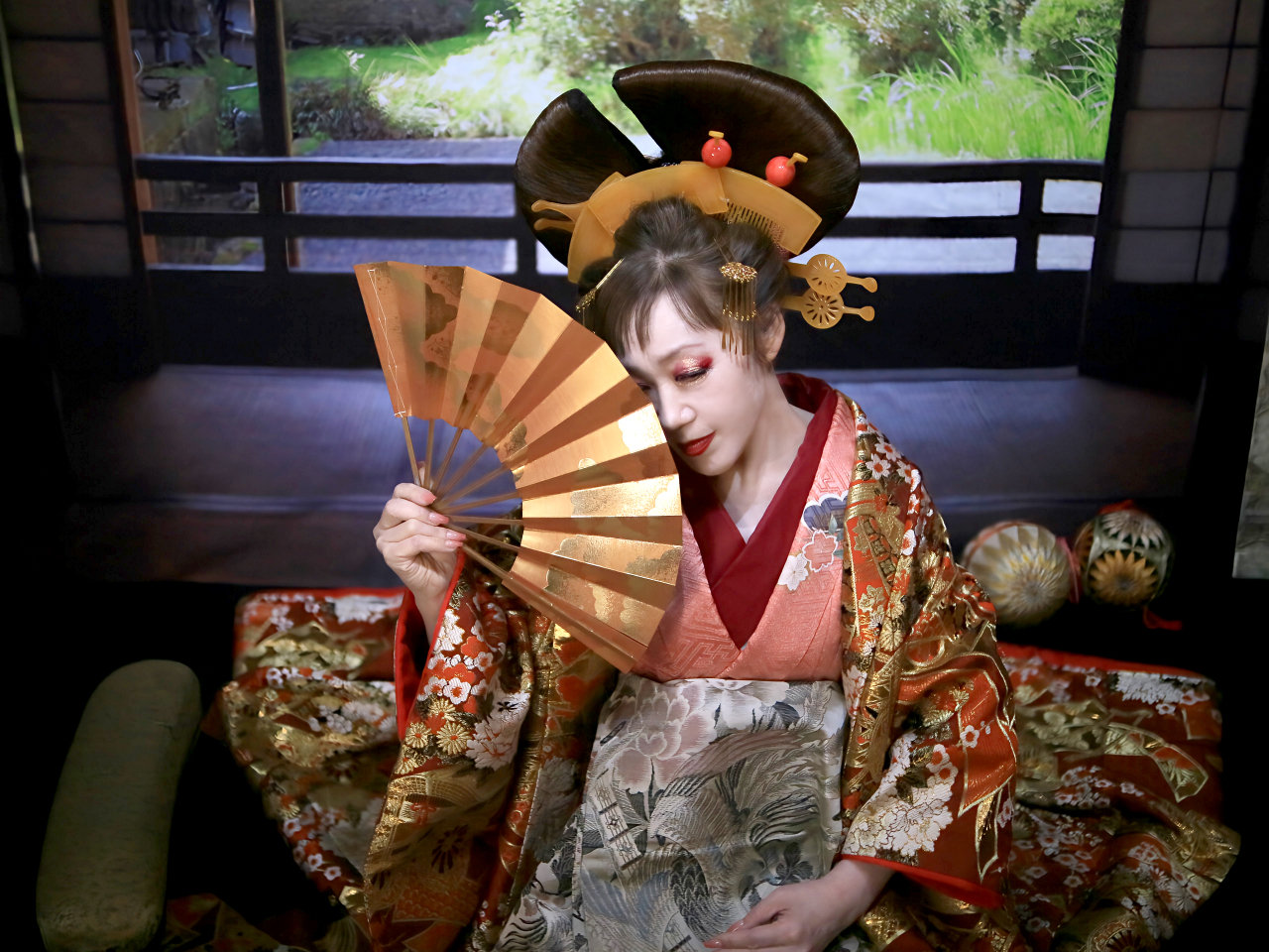 【古典花魁コース3時間】変身体験は変わらぬ日常に刺激を与えてくれます