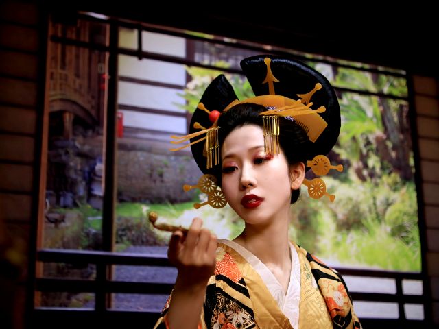 【古典花魁コース3時間】時代劇のワンシーンのようなお写真にこだわっています