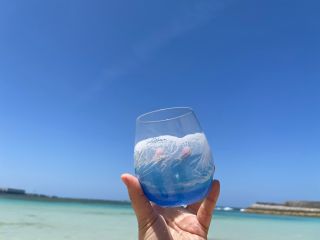 レジン波アートの中でも人気No.1の グラス作り体験♪