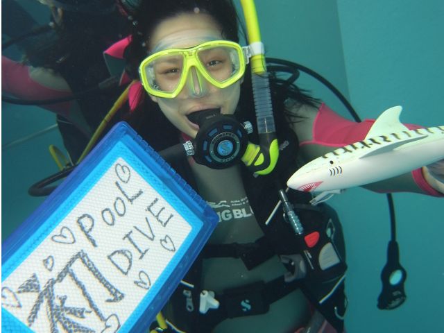 当日の水中写真は無料にてお渡しいたします