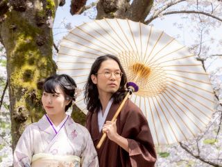 【千秋公園】お好みの着物・ヘアセットで撮影ができます!