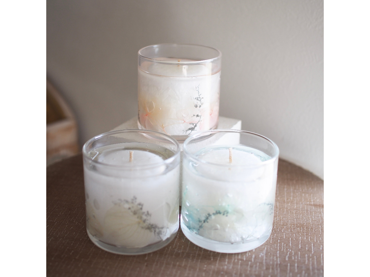 【1day workshop│フラワーパームジェルキャンドル作り体験】制作時間約...