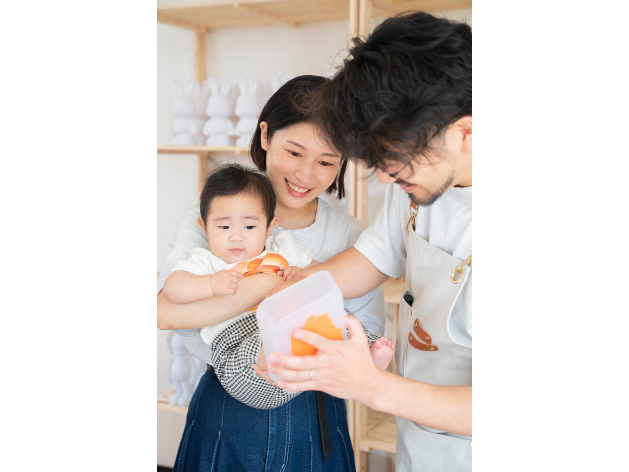 赤ちゃんも手形、足形で参加できちゃいます♪成長の記念につくりましょう!