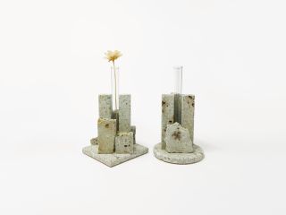 一輪挿し制作体験コースのお写真一例です♪