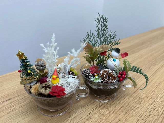 作品例B小学生  季節により材料やおまけが違って、それぞれお楽しみいただけます。※商品の入荷状況により、器やマスコット・材料等は異なります