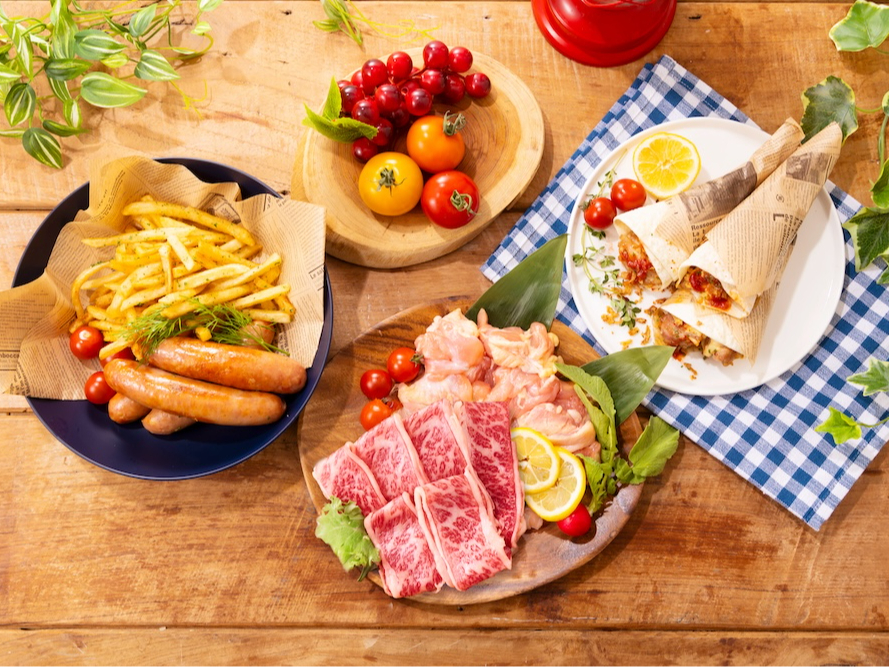 手ぶらBBQ｜東急プラザ蒲田】ゴールドスターBBQプラン（カルビ