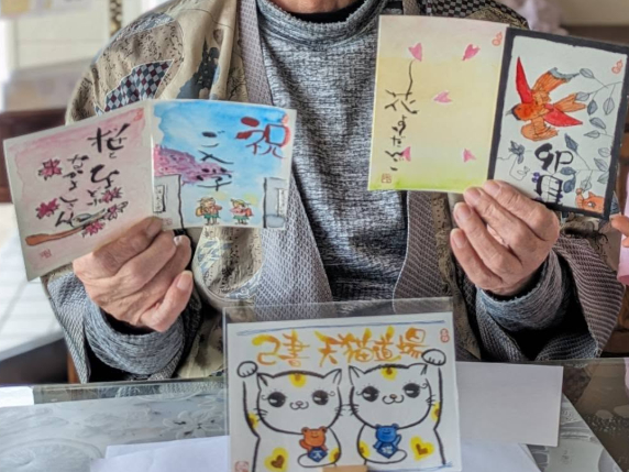 【福井・己書体験】可愛い文字と絵でほっこり自分だけの作品を描いてみましょ♪\作品...