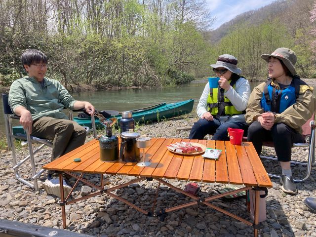 気の合う仲間たちとこんなフィールドだったら話がはずみますねー。