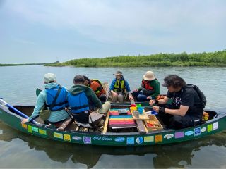 大勢での早朝アクティビティー川旅もまた想い出になりますね♪