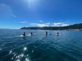 南熱海の透明度が高く・綺麗な海でSUPをお楽しみください♪