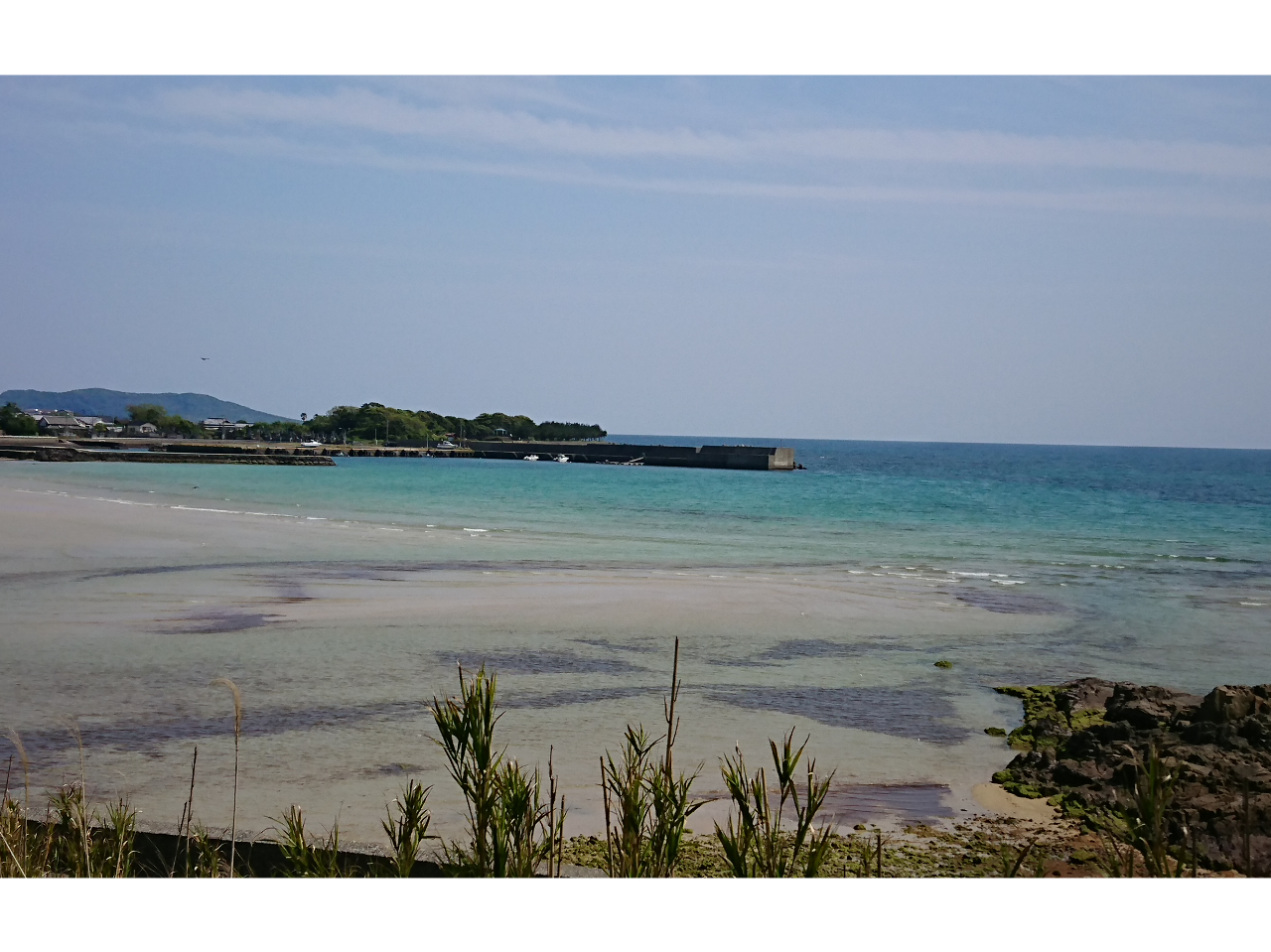 ==五島の青い海==