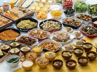 広島のご当地グルメをそろえたビュッフェ