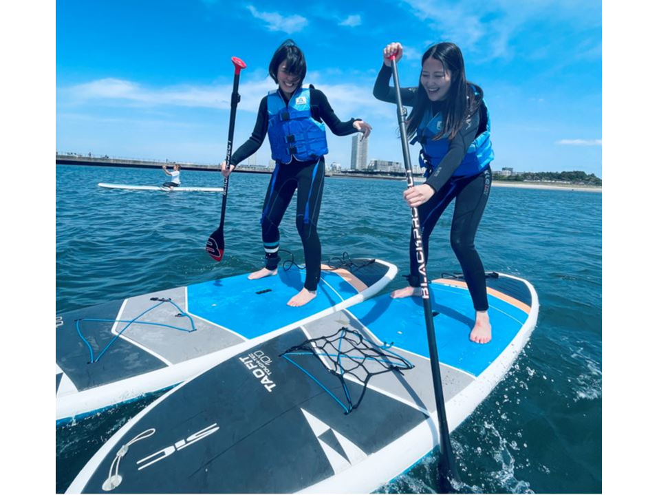 千葉・幕張・SUP】BIG SUPで盛り上がる！5～10人グループ貸切プラン