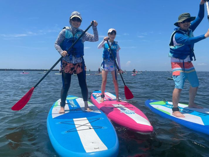 千葉・幕張・SUP】BIG SUPで盛り上がる！5～10人グループ貸切プラン