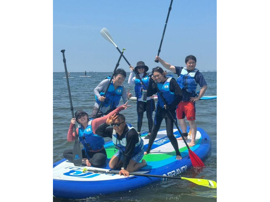 【千葉・幕張・SUP】BIG SUPで盛り上がる!5~10人グループ貸切プラン!...