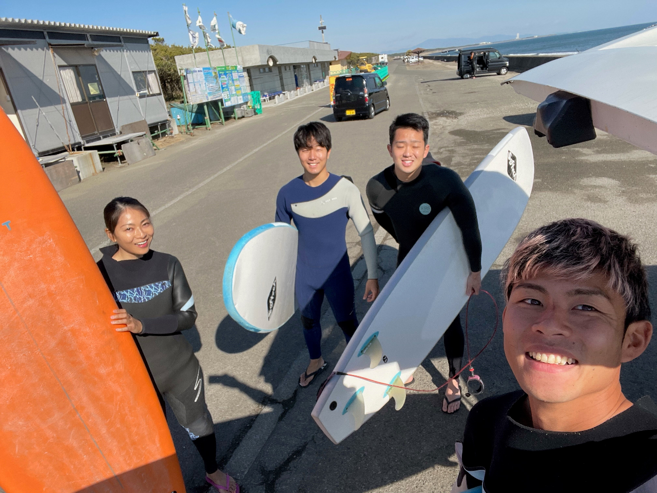 シーガイアのきれいな海でエンジョイサーフィン！
