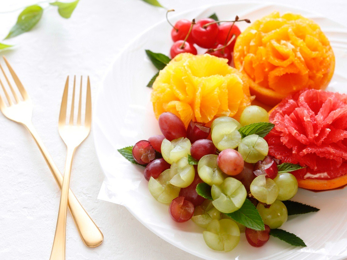 母の日のプレゼント カーネーションと紫陽花