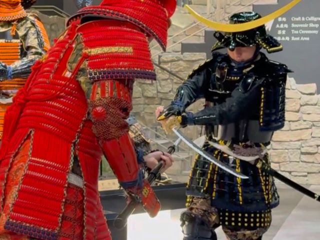 戦国武将の対決!?
