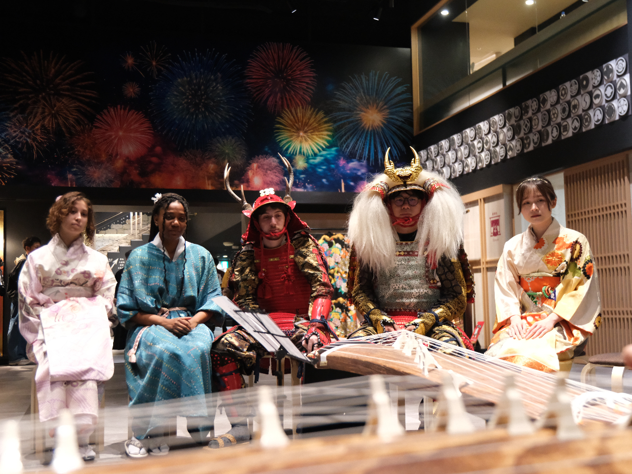 和楽(琴・三味線)の観覧および体験